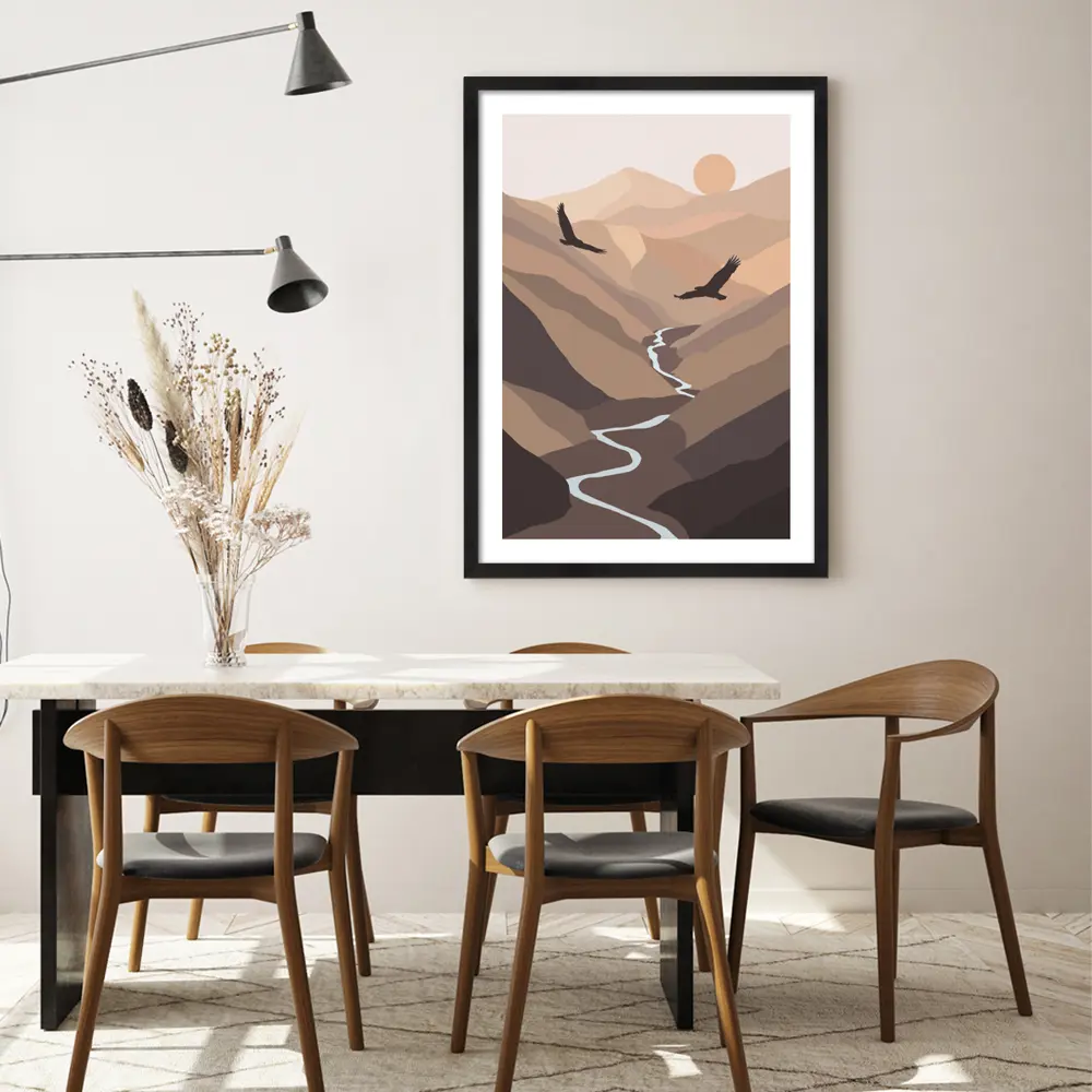 Картина в раме Долгий полет 50x70 см цвет разноцветный POSTERMARKET STLM-2099560 - Вид №4