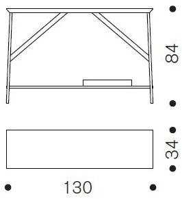 FIORONI Прямоугольная консоль из ореха sun-id-1425969 - Вид №4