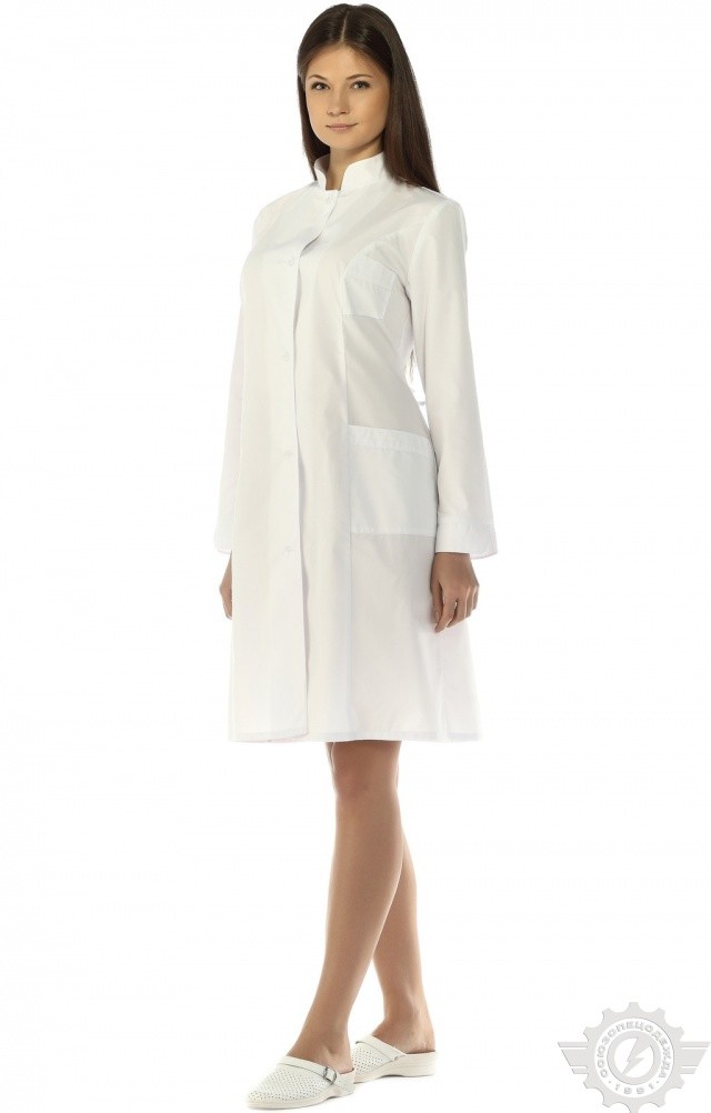 63529 Халат "Виктория"  Медицинская одежда  размер 46/170-176 Спецодежда  - Вид №6