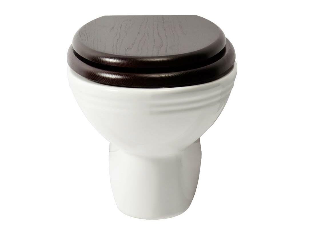 Фарфоровый подвесной туалет Gentry Home Викторианский ARCH-00023042