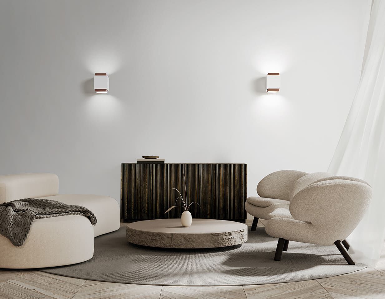 Гипсовая настенная лампа Tecnico SYME QUADRATA ARCH-00086981 - Вид №10