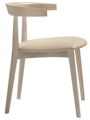 Andreu World Деревянный стул со встроенной подушкой Carola Si0906 - Вид №2