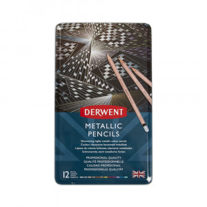 2305599 Набор цветных карандашей Metallic 12 цв. 12 шт. Derwent