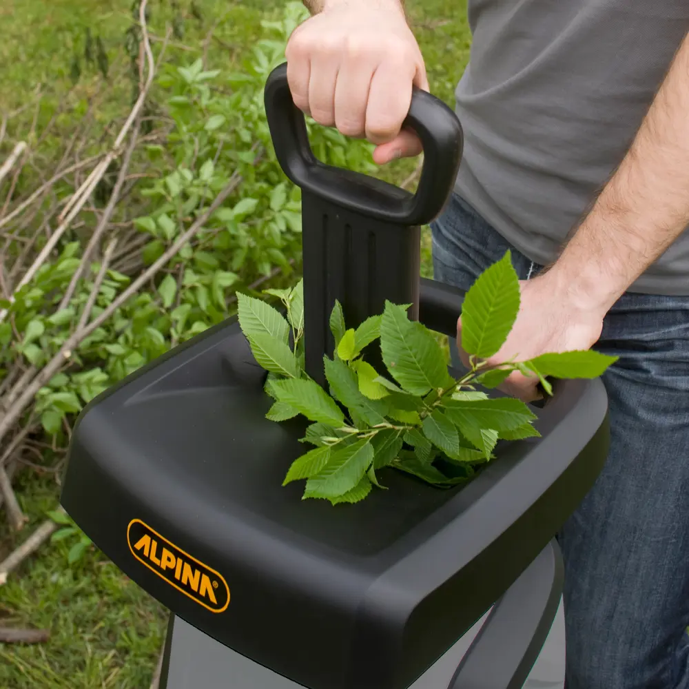 Измельчитель садовый электрический Alpina ACH 2.2 E 2200 Вт STLM-2129527 - Вид №10