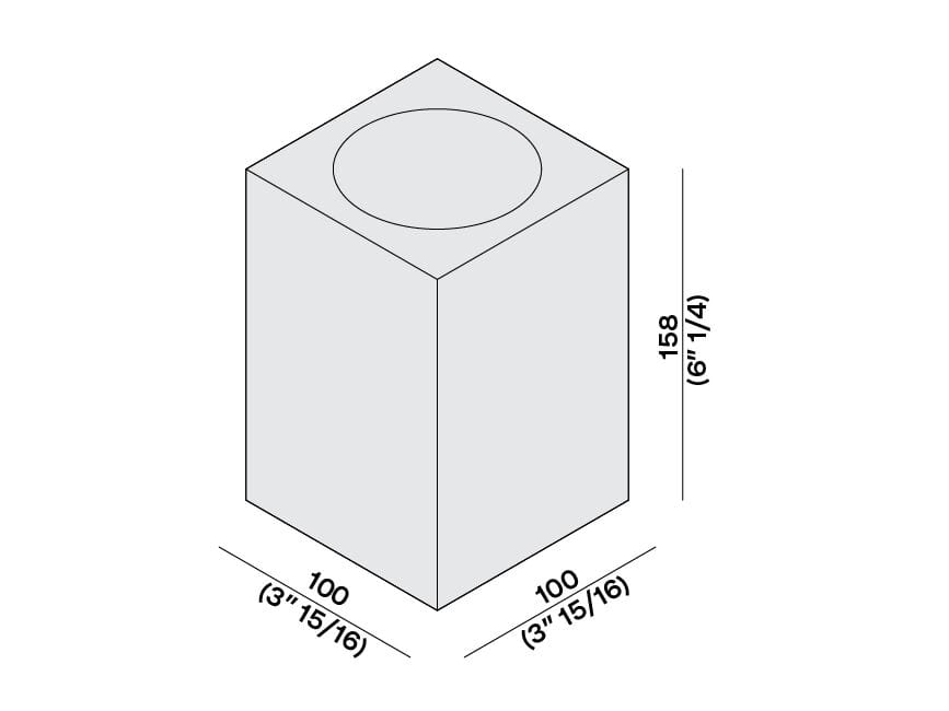 Подставка для зубных щеток из мрамора LUCE DI CARRARA элемент ARCH-00130202 - Вид №2