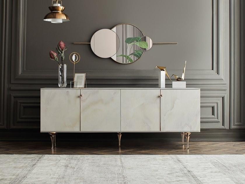 Enza Home Комод деревянный с распашными дверцами Piedra sun-id-1473536 - Вид №2