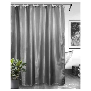 BATH PLUS Штора для душа Hilton Graphite 180x200 см 89380456