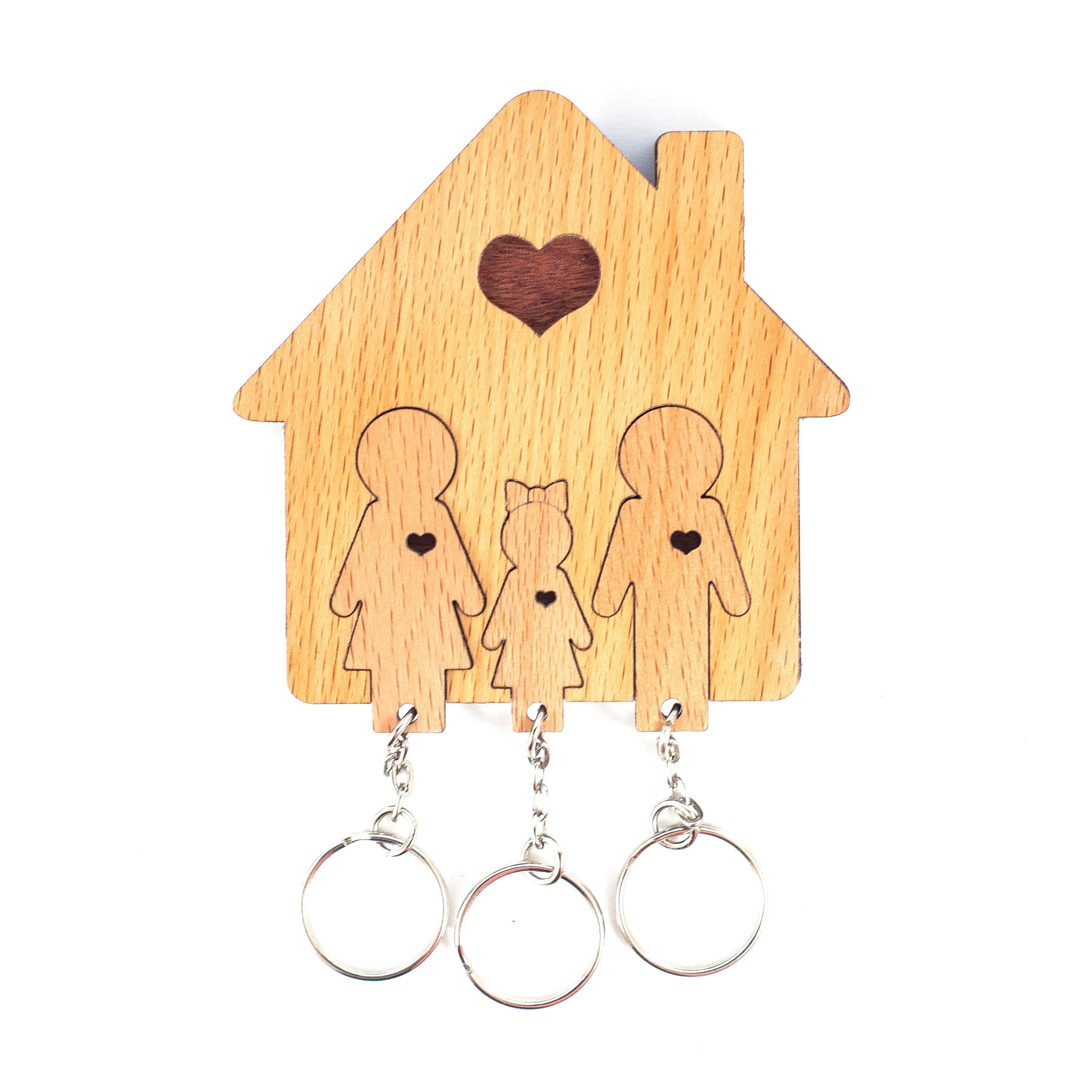 1501-32 Ключница «семья с дочерью» Mimi 