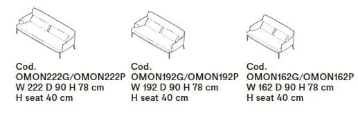 Ткань диван Tacchini Монтевидео ARCH-00137858 - Вид №3