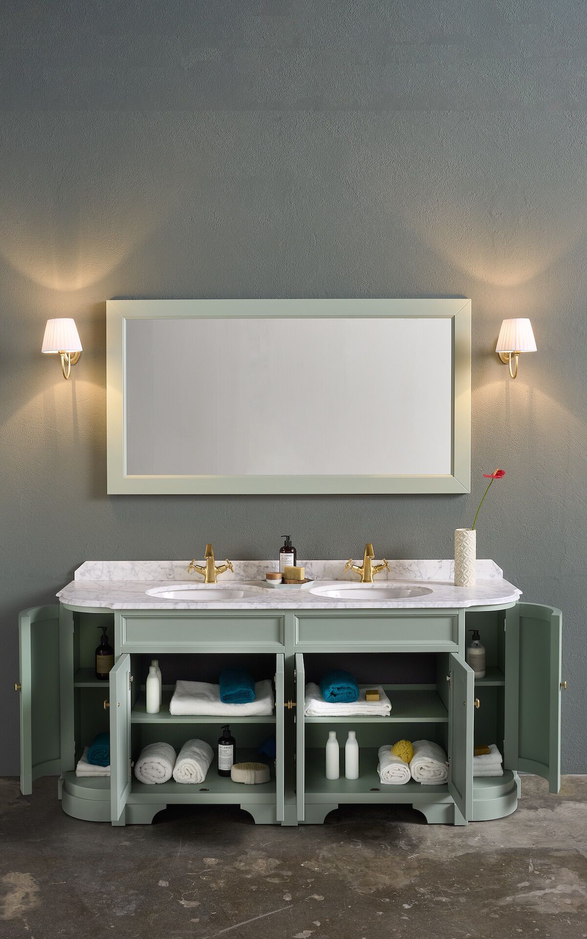 Напольный умывальник с дверцами Gaia Mobili Classic ARCH-00093781 - Вид №5