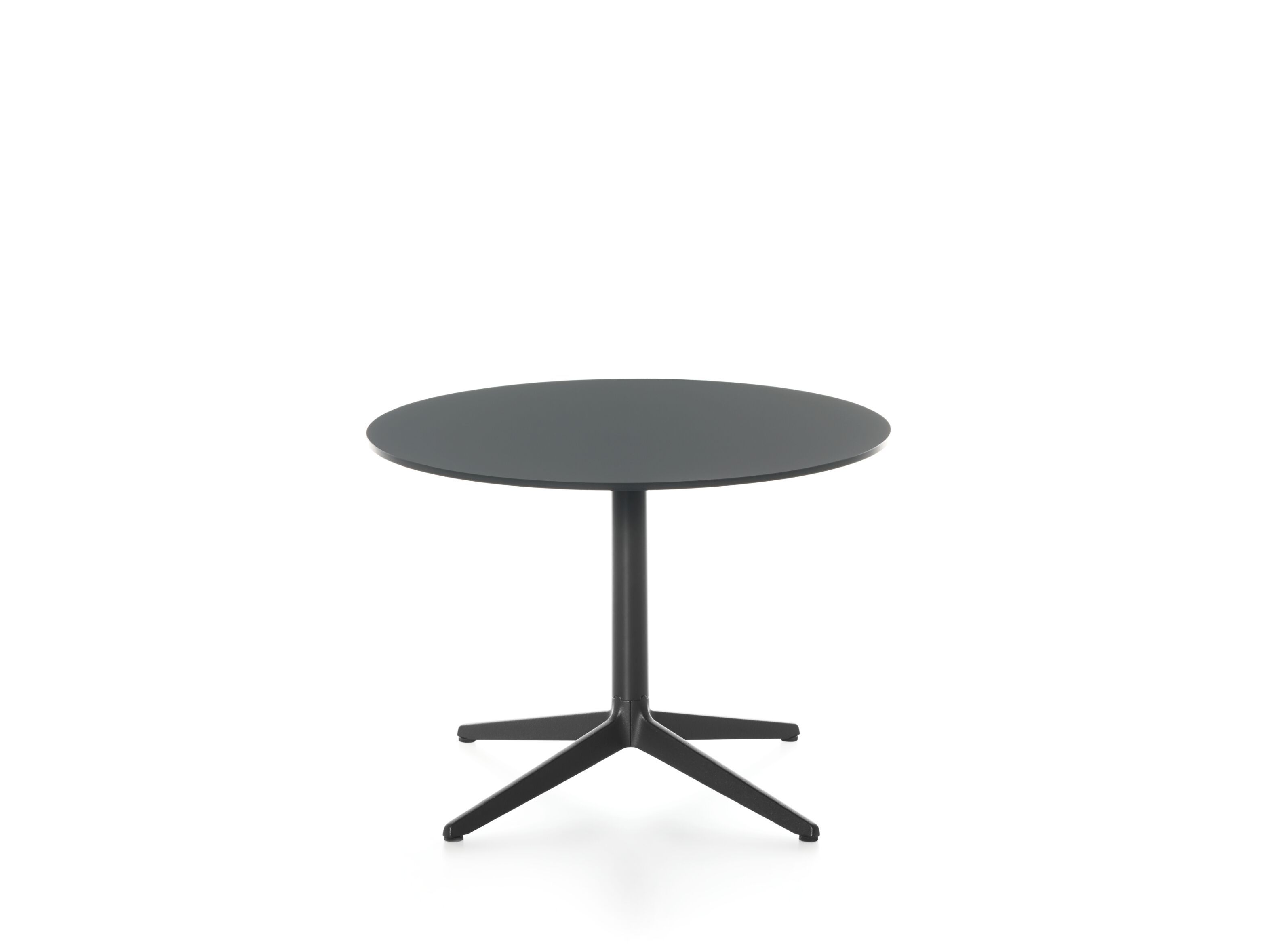 Круглый журнальный столик с чугунной основой Plank Mister X ARCH-00058492