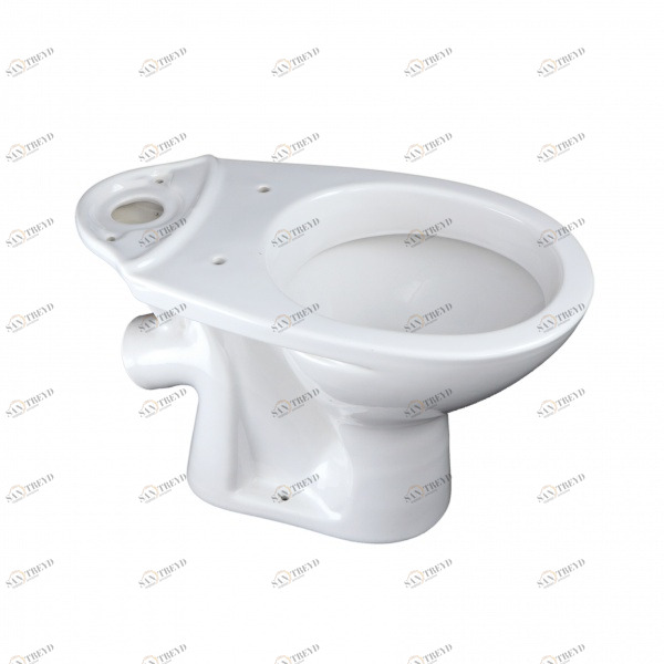 1015164 Приставной унитаз напольный Белый Лобненский Стройфарфор  Россия 