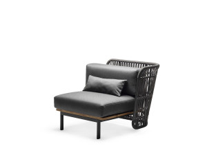 Веревочный стул со встроенной подушкой