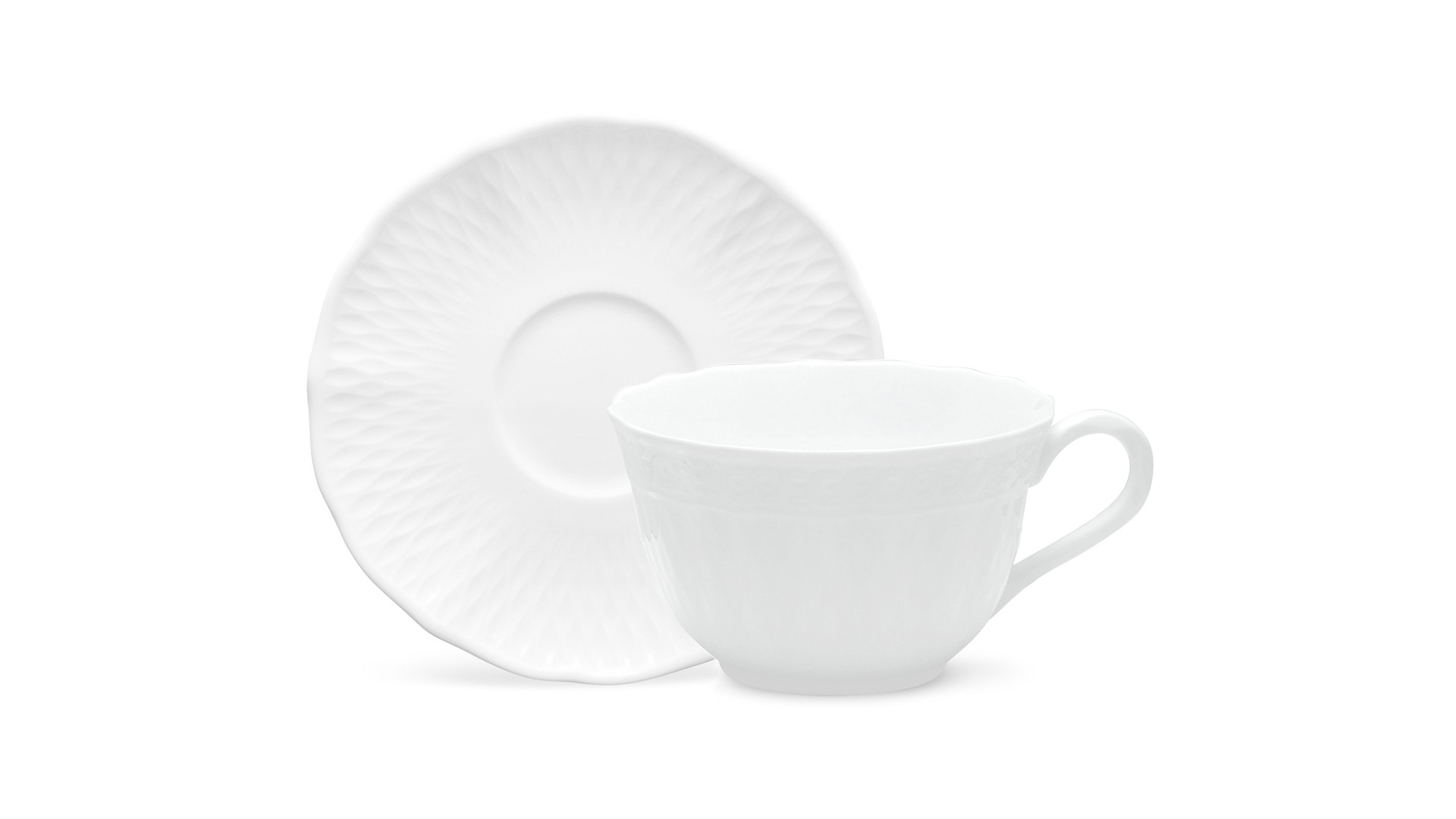 10655226 Noritake Сервиз чайный Noritake Шер Бланк на 6 персон 21 предмет, фарфор Фарфор  - Вид №2