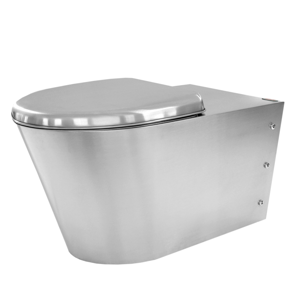 MF-214 M Унитаз подвесной для МГН Public Steel  - Вид №1