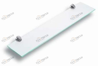 Полка стеклянная Novaservis Metalia 3 6340.0 хром 63400