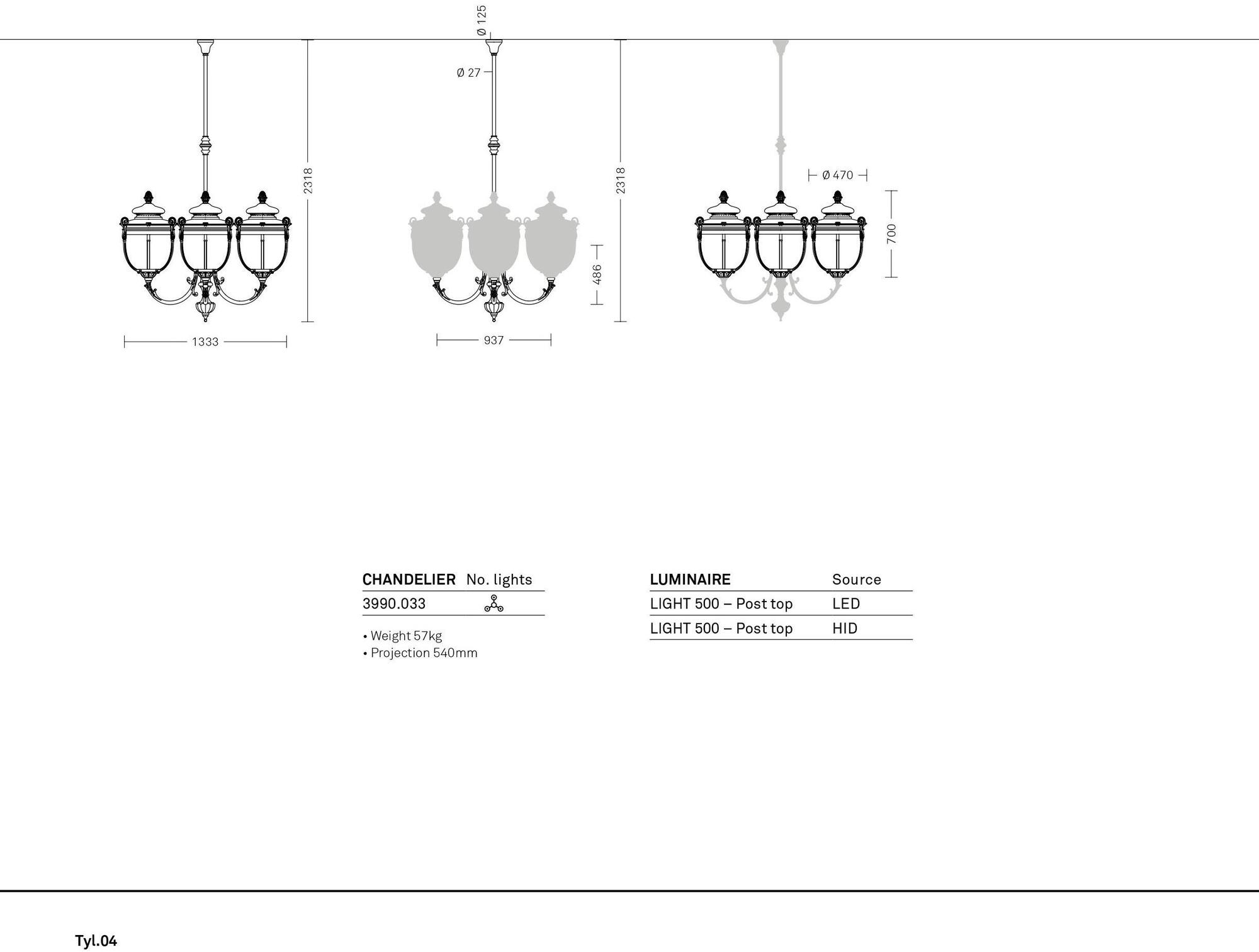 Neri Галогенная подвесная лампа для улицы Tyl sun-id-1395835 - Вид №13