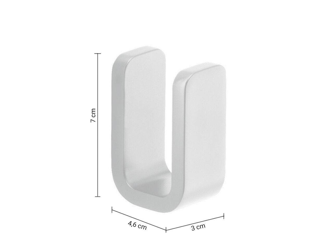 Металлическая вешалка для полотенец GEDY ARCH-00038253 - Вид №4