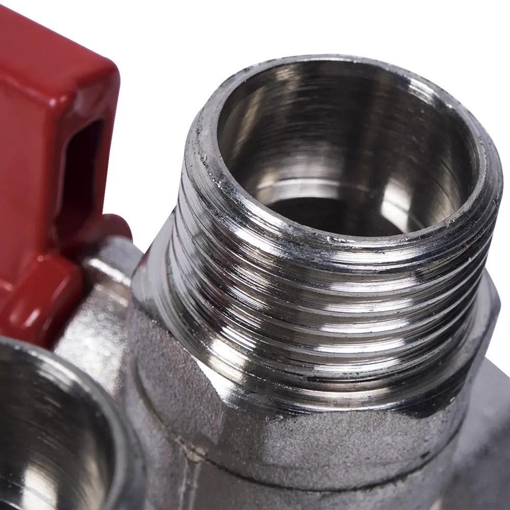 Коллектор с кранами и наружной резьбой Valtec на 2 выхода 3/4"x1/2" VTc.580.N.0502 10490701 STLM-2020055  - Вид №2