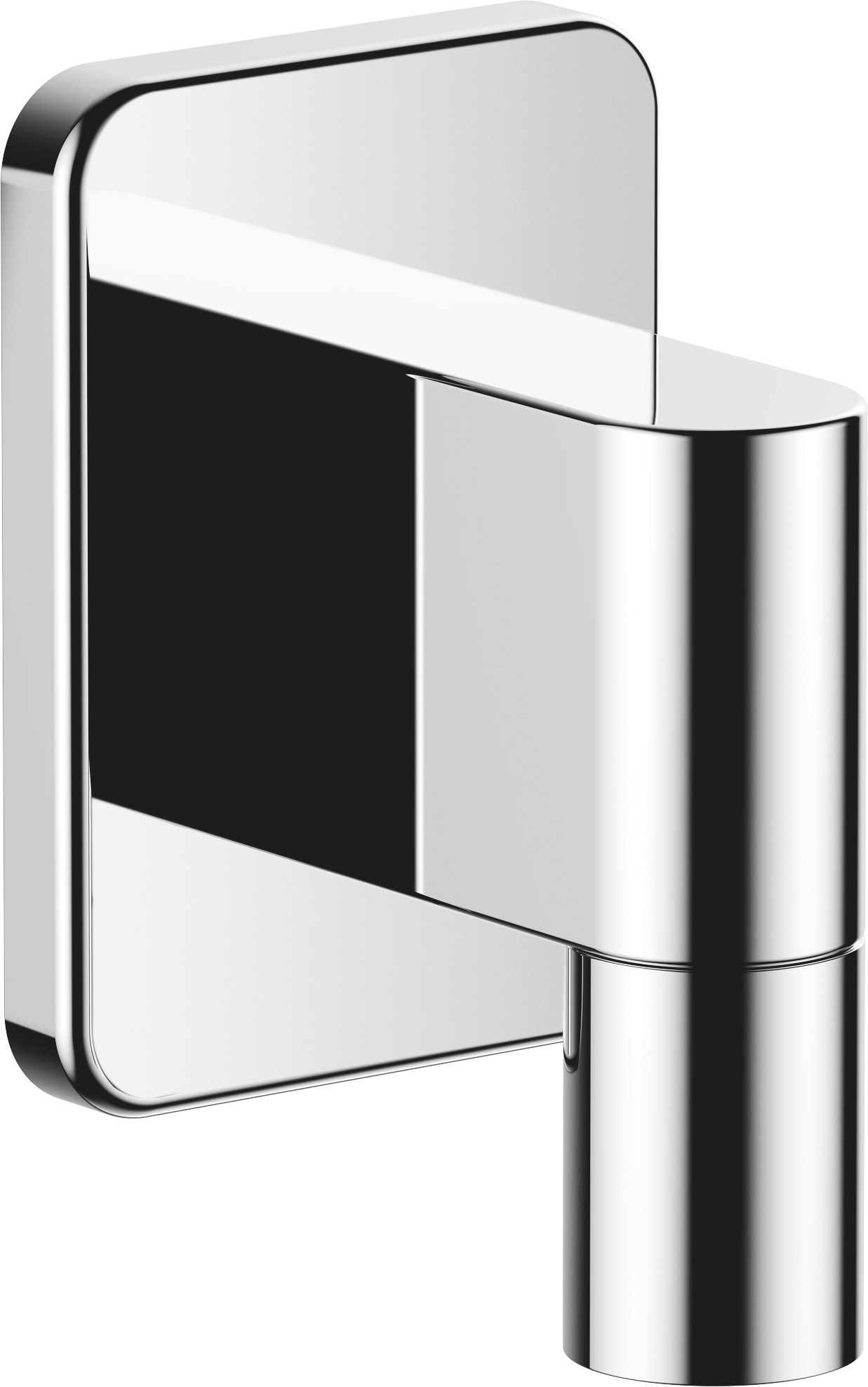 LULU Настенное колено - Хром