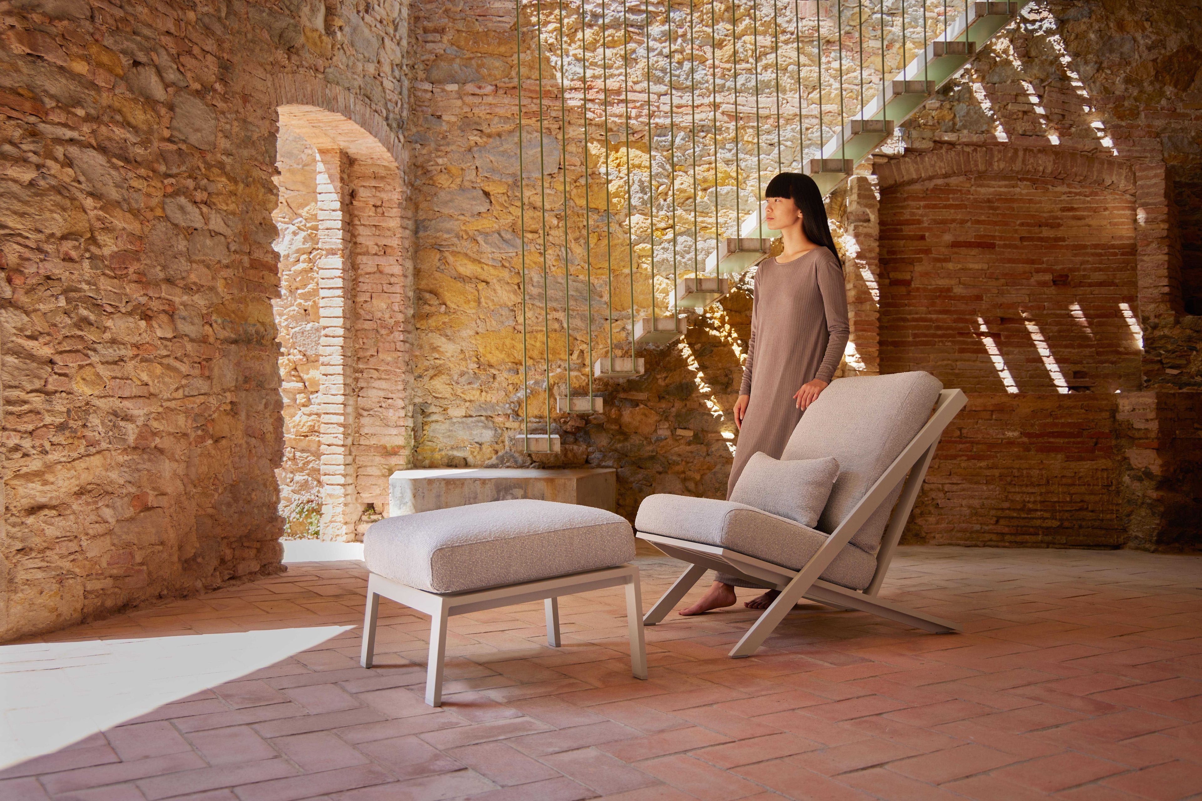 Прямоугольный пуф из ткани GANDIABLASCO Timeless ARCH-00093750 - Вид №9