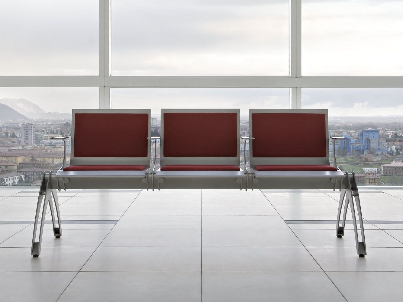 Сидение на стальном стержне с подлокотниками ALMA DESIGN ARCH-00063413 - Вид №1