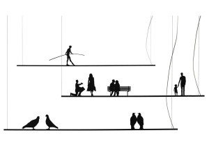 Металлический подвесной светильник