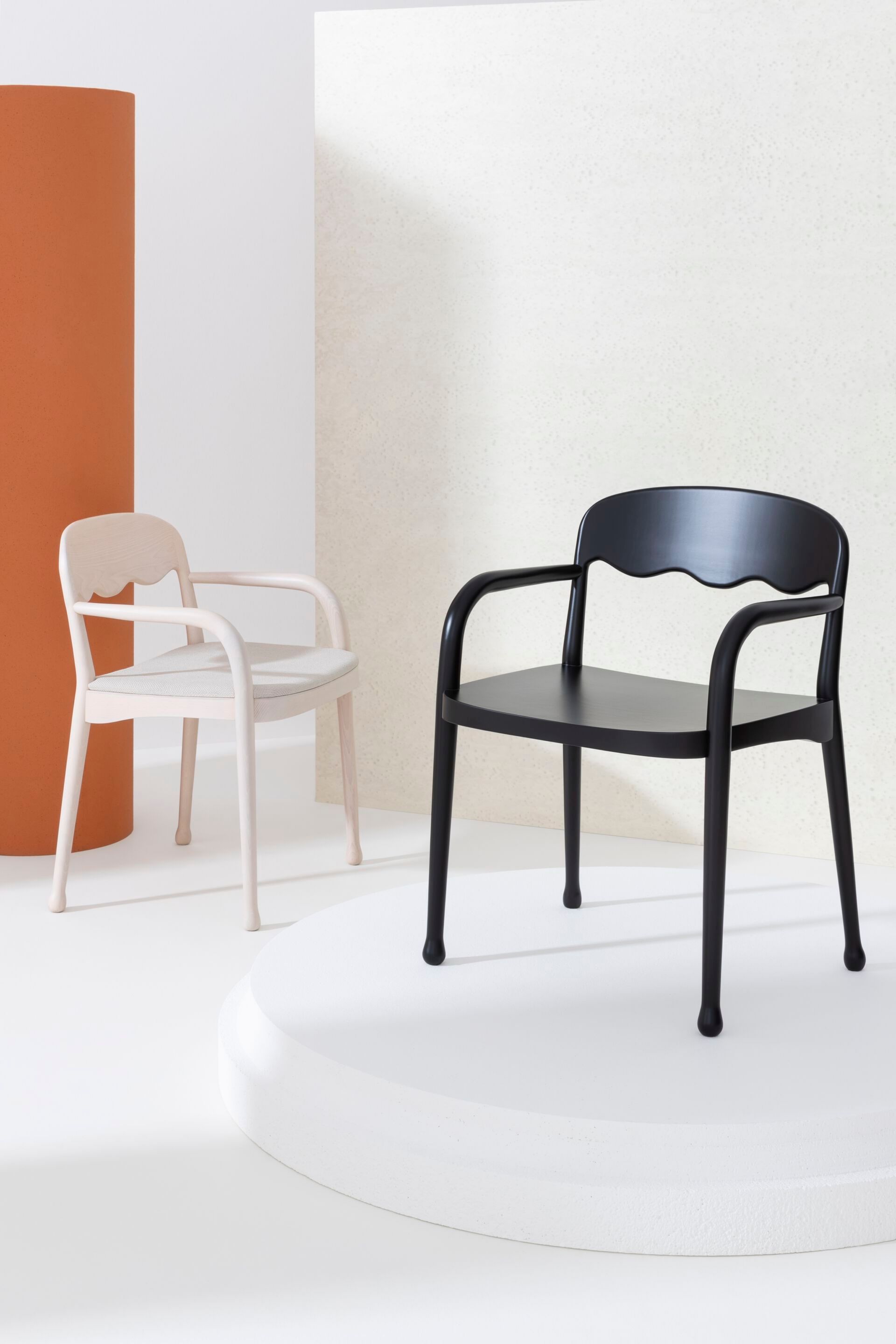 Ясень стул с подлокотниками Billiani Frisée ARCH-00123049 - Вид №1