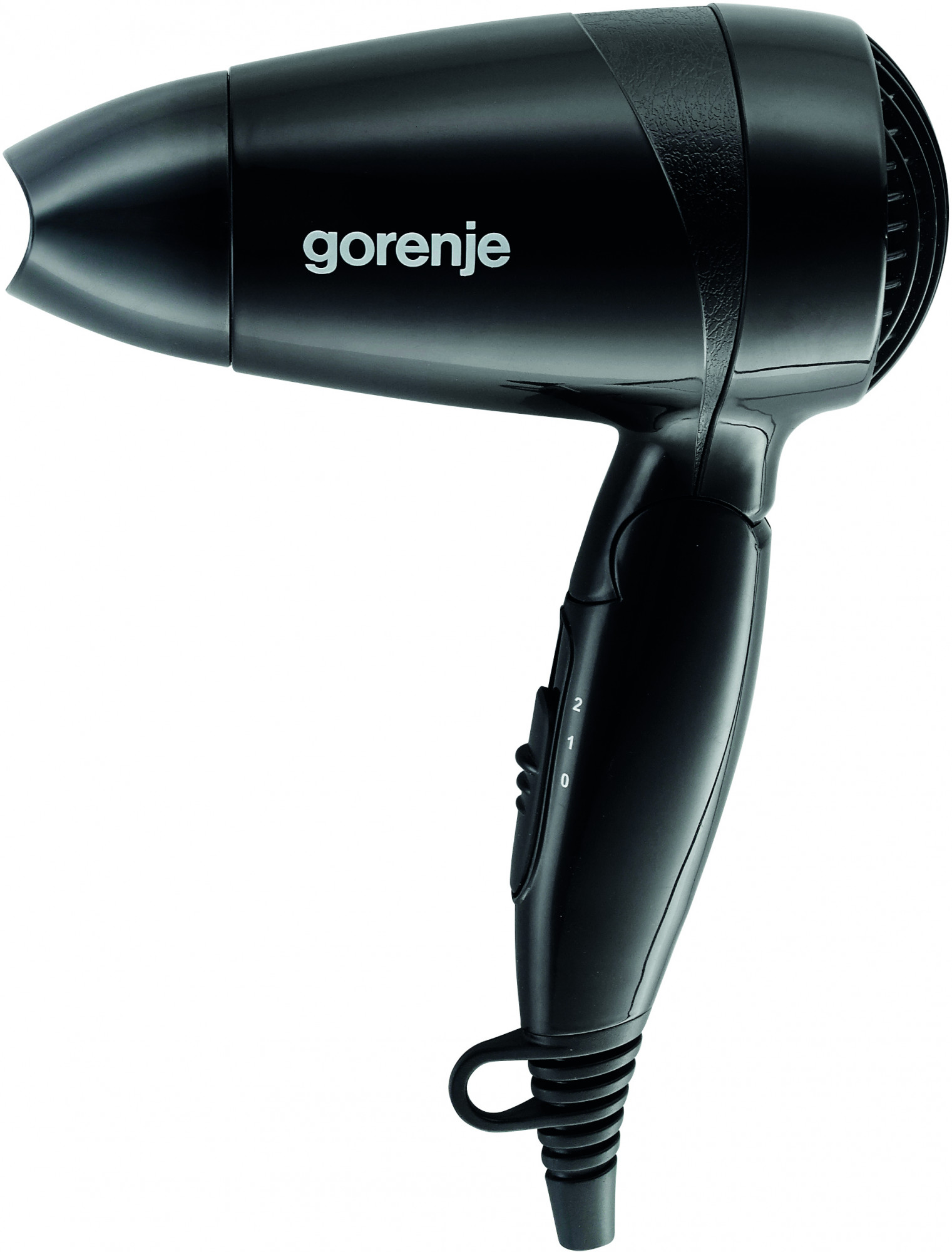 HD122B Фен / фен, 2 скорости, черный Gorenje Santreyd 