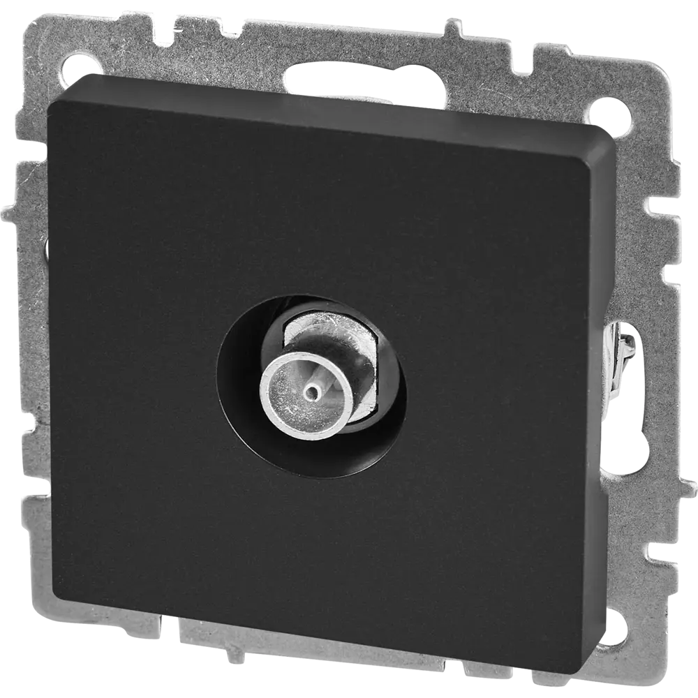 Розетка TV IEK Brite для скрытого монтажа - элегантное подключение телевизора 87761569 STLM-1104379 - Вид №1