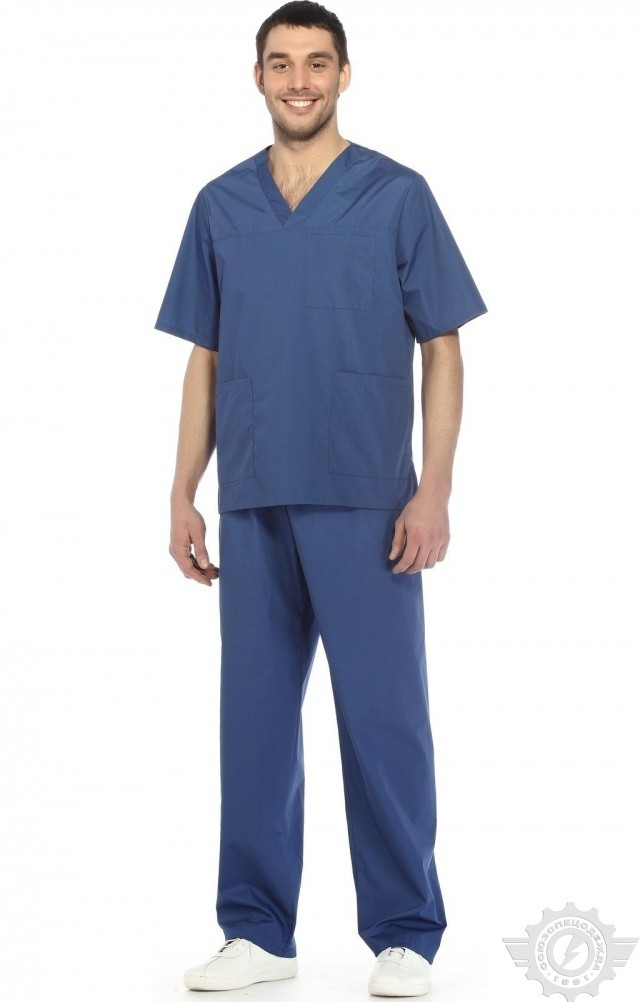 5028512 Костюм "Спец" василек  Медицинская одежда  размер 40-42/158-164 Спецодежда  - Вид №5