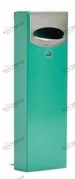 VESTRE Пепельница для общественных мест из оцинкованной стали Urban sun-id-1513384