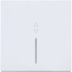 Проходной выключатель Lezard Zima белый для управления светом из двух точек 89398423