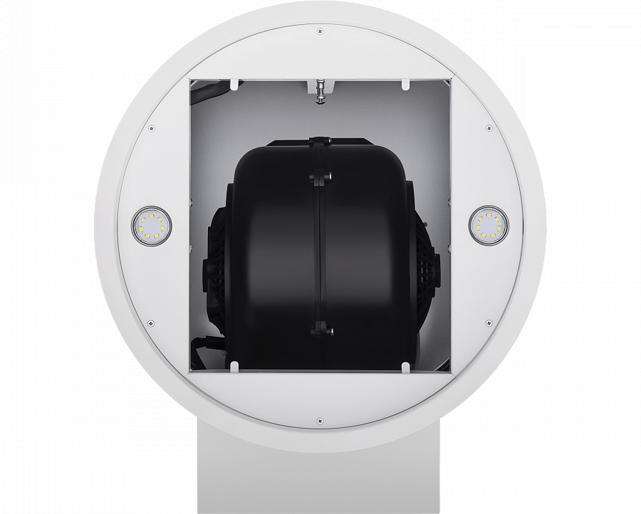 LEE SIDE (C) 39 WHITE Вытяжка / настенная, 1000 м3/ч, 52 дб, кнопочное управление, белая Maunfeld Santreyd  - Вид №10