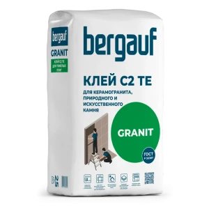 Клей для керамогранита Bergauf Granit 25 кг