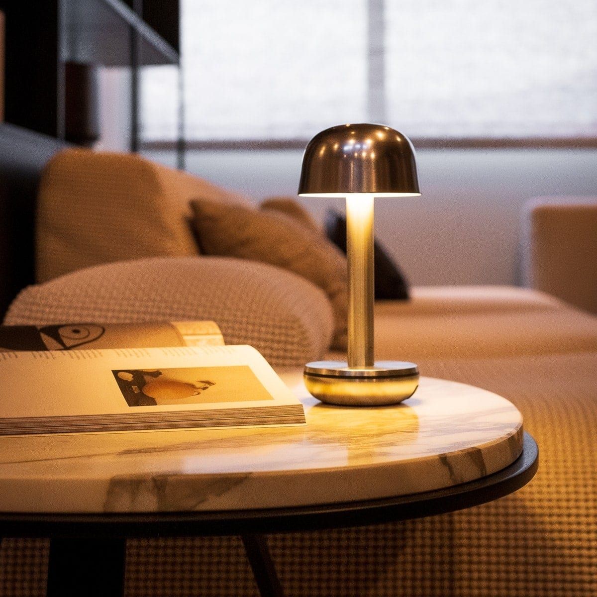 Алюминиевая настольная лампа с диммером Humble Two ARCH-00060047 - Вид №1