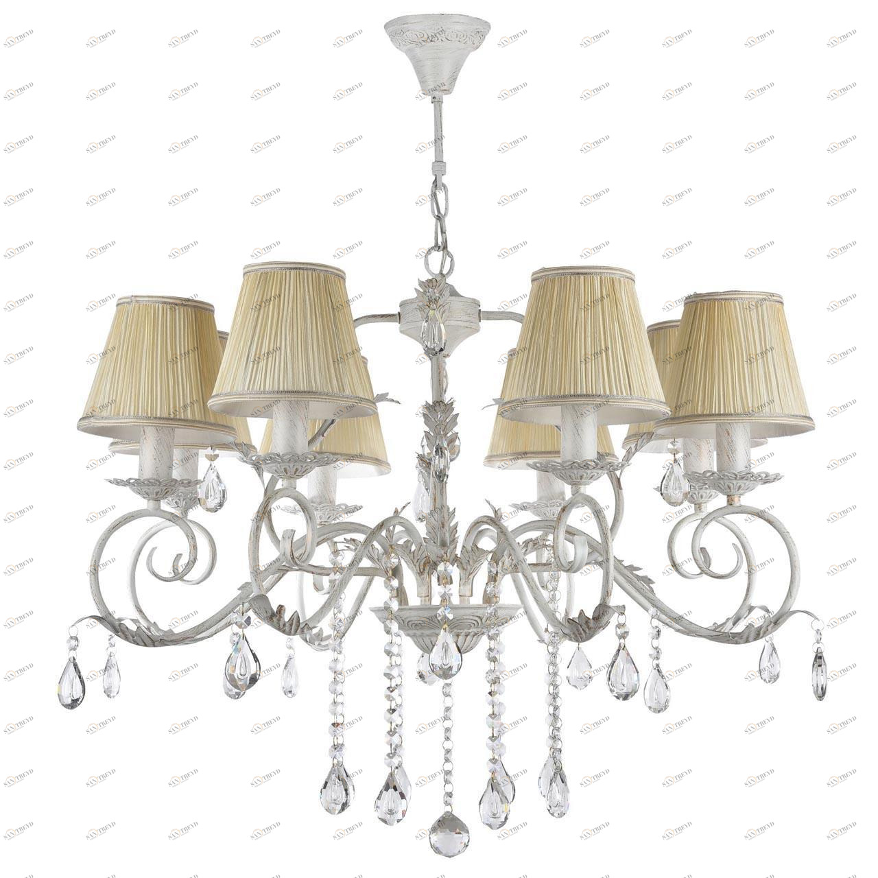 Подвесная люстра Freya Susie FR3403-PL-08-WG FREYA SUSIE 186138 Бежевый 