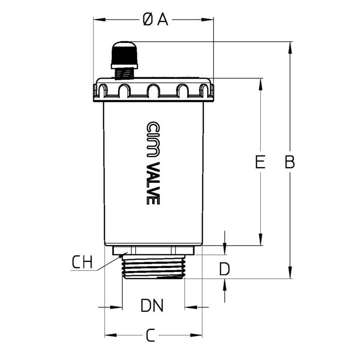 CIMBERIO CIM 150VIC 34 Воздухоотводчик автоматический 150VIC  - Вид №1