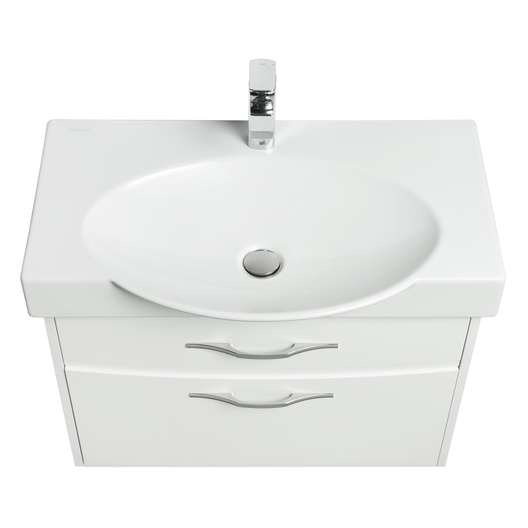 Тумба с раковиной Инфинити 76 1A192001IF010 AQUATON sun-id-665651 - Вид №2