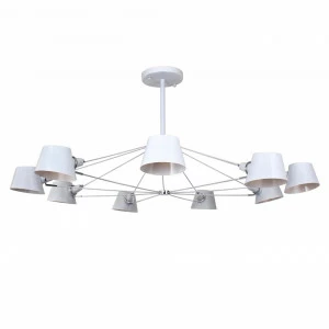 Подвесная люстра Freya Abigail FR5038-CL-09-W белая FREYA ДИЗАЙНЕРСКИЕ, ABIGAIL WHITE 188409 Белый