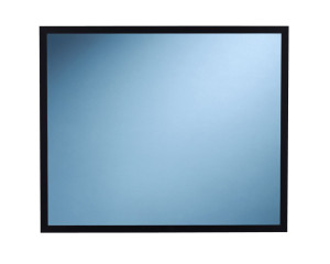 GSC102 Зеркало в металлической раме - черный STELLA WHITE LINE, 50x60 см Merida