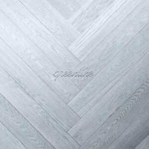 Паркет Ёлка GreenLine Венеция Дуб Натур с брашью (Текстурированная) 500х125 мм.