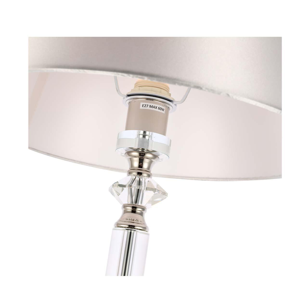 Торшер с абажуром белый Viore SL1755.155.01 ST LUCE VIORE 00-3908906 Белый;серебро  - Вид №1