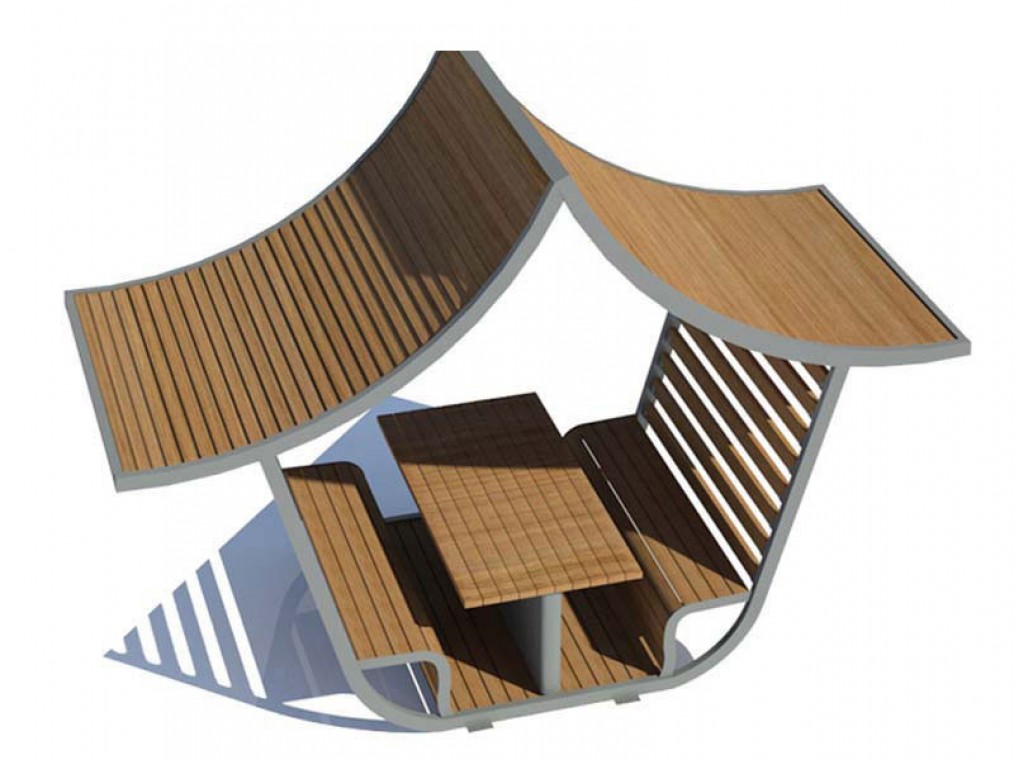 14412 ОРБИТА Terem 01, беседка парковая LAB.Space 