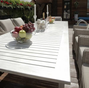 Обеденный стол металлический "Тоскана" BESTA FIESTA ТОСКАНА 044721 Белый