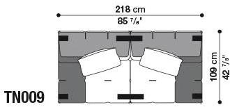 B&B Italia Модульный тканевый диван Tufty-too sun-id-1436231 - Вид №30