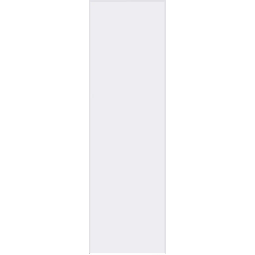 Дверь межкомнатная глухая Invisible 60x220 см цвет белый с замком обратное открытие 89433736 STLM-2164284 VELLDORIS 
