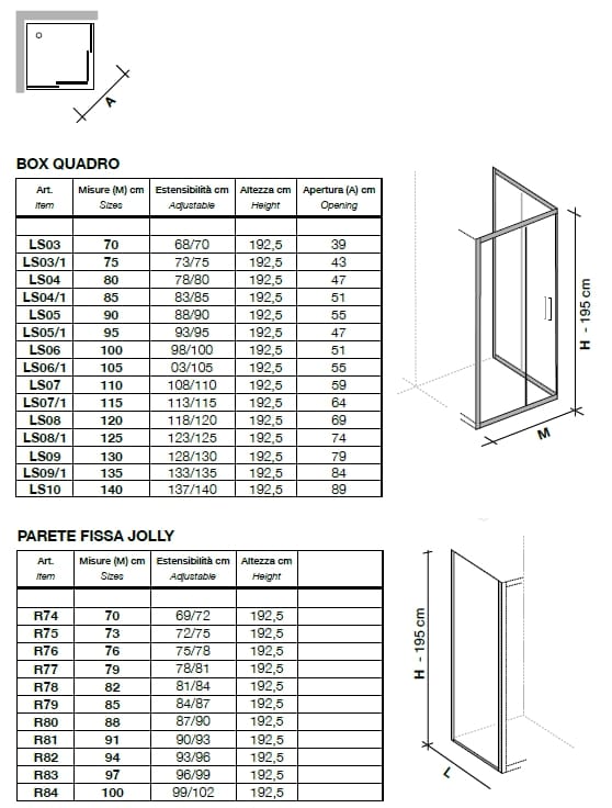 Угловая душевая кабина с раздвижной дверью Metidea Изумруд ARCH-00114027 - Вид №2