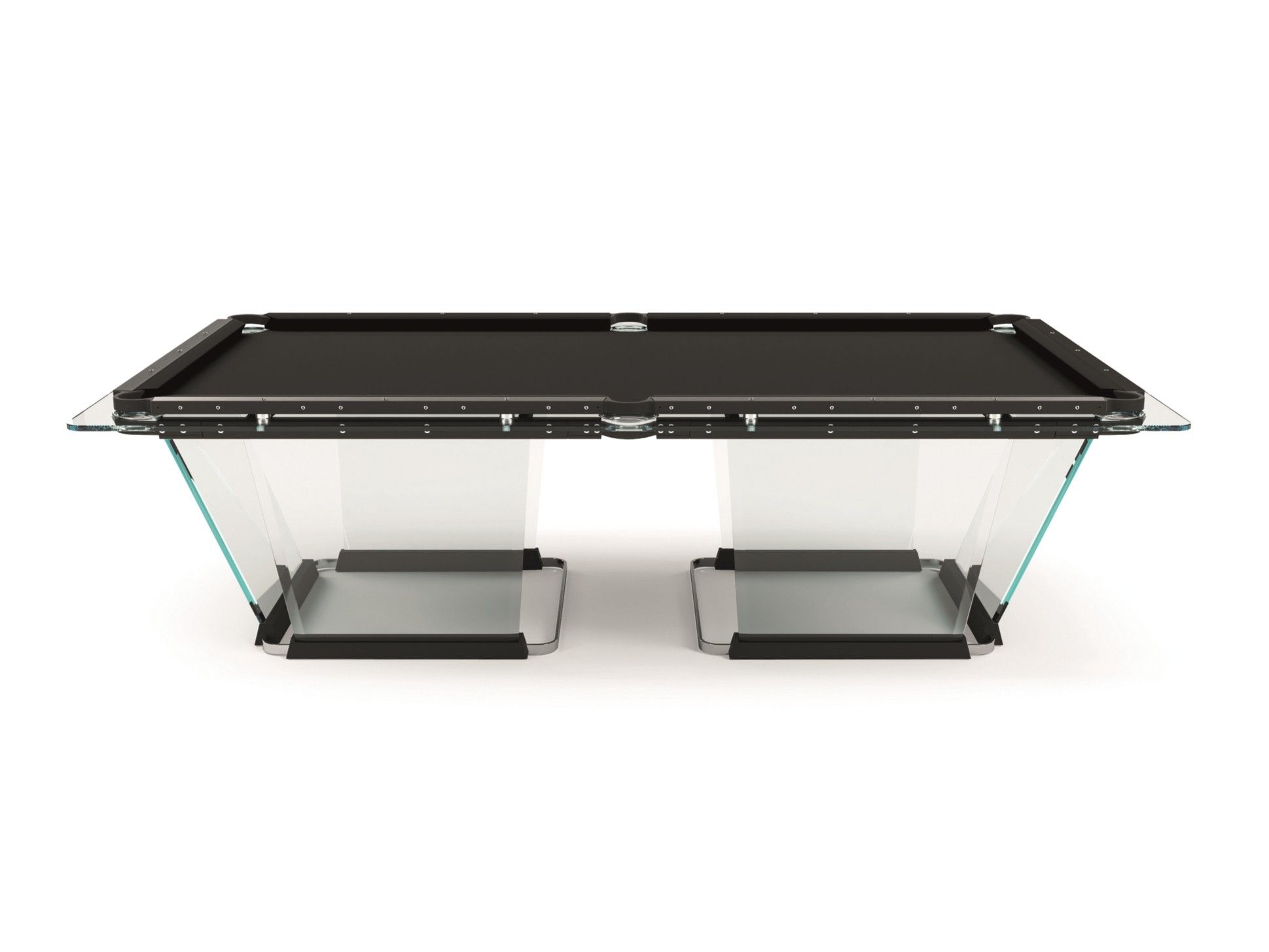 Бильярдный стол из закаленного стекла с алюминиевыми бортами Teckell T1.1 ARCH-00019208