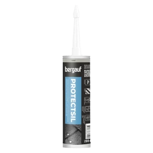 Затирка силиконовая Bergauf Protectsil цвет серый 280 мл